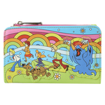 Scooby-Doo Psychedelic Monster Chase Glow Flap Wallet, , hi-res image number 1