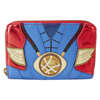 Marvel Metallic Doctor Strange Cosplay Zip Around Wallet, Image 1