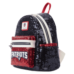NFL New England Patriots Sequin Mini Backpack, , hi-res view 2