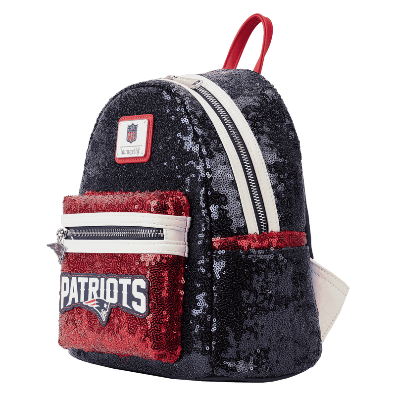 NFL New England Patriots Sequin Mini Backpack, , hi-res view 2