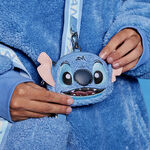 Stitch Plush Sherpa Tote Bag With Coin Bag, , hi-res view 3