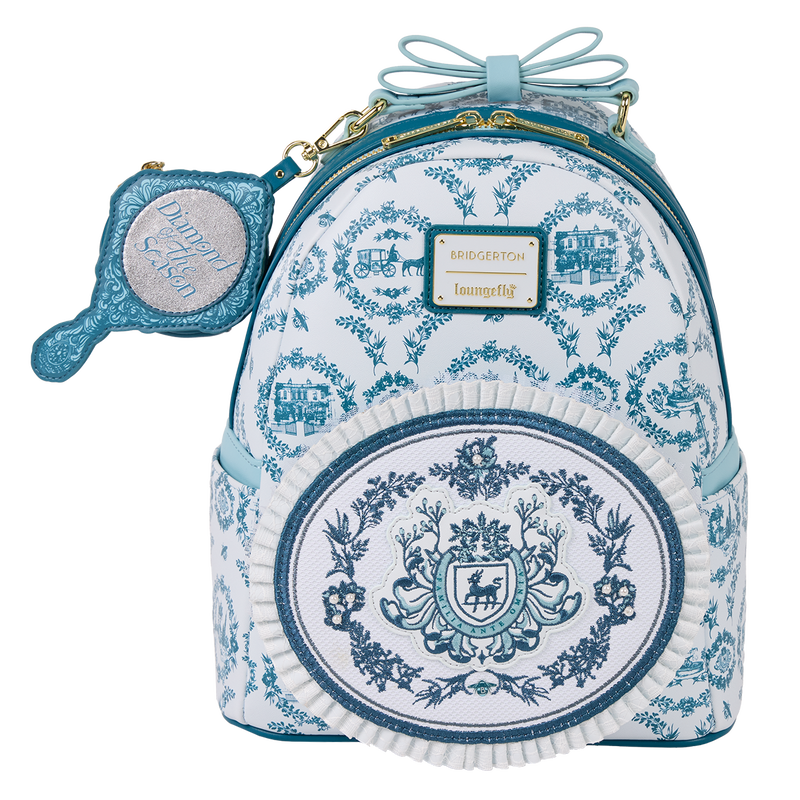 Bridgerton Exclusive Diamond of the Season Mini Backpack with Coin Bag, , hi-res view 1