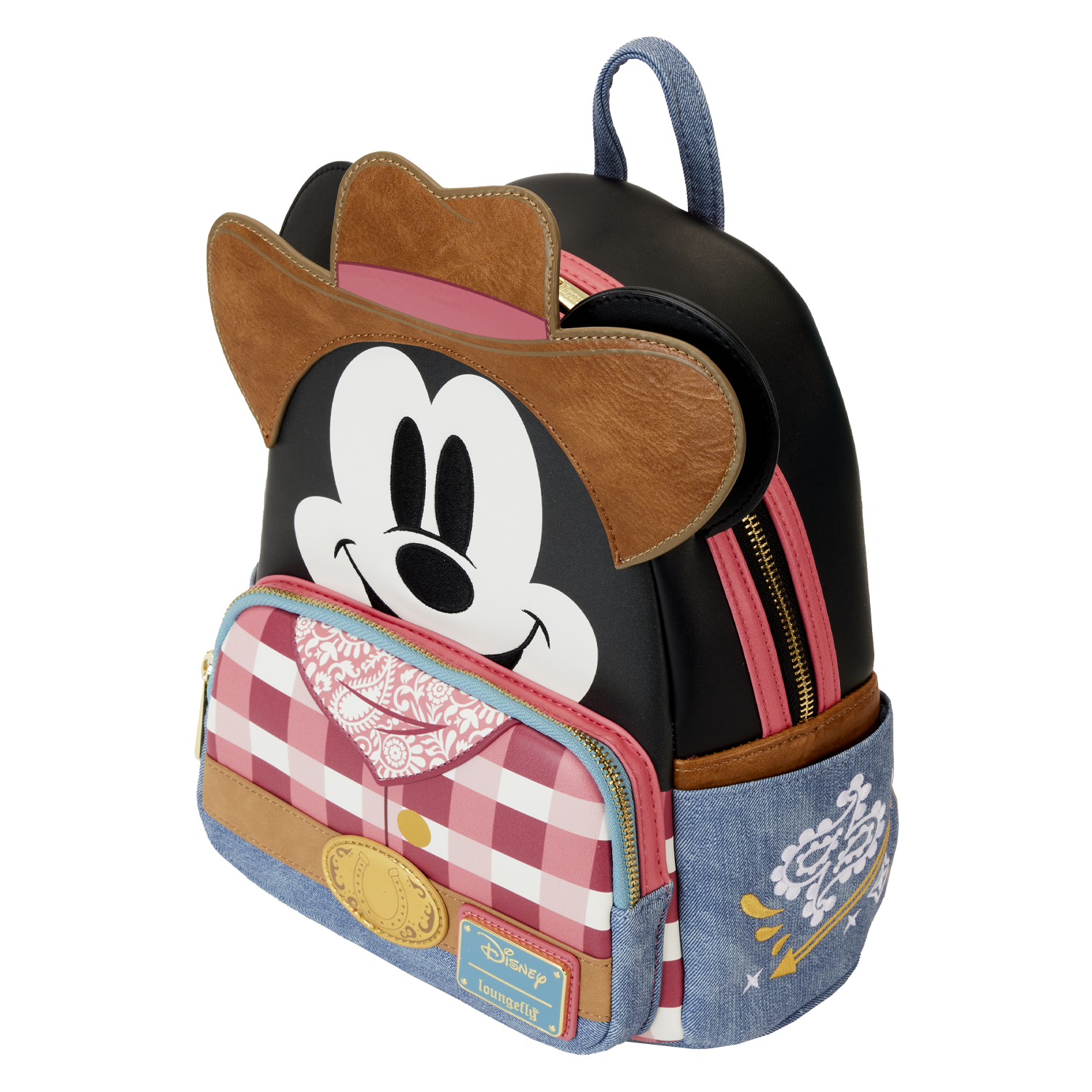 WDBK3526-LFDISNEYWESTERMICKEYMOUSECOSPLAYMINIBACKPACK0351QURTER
