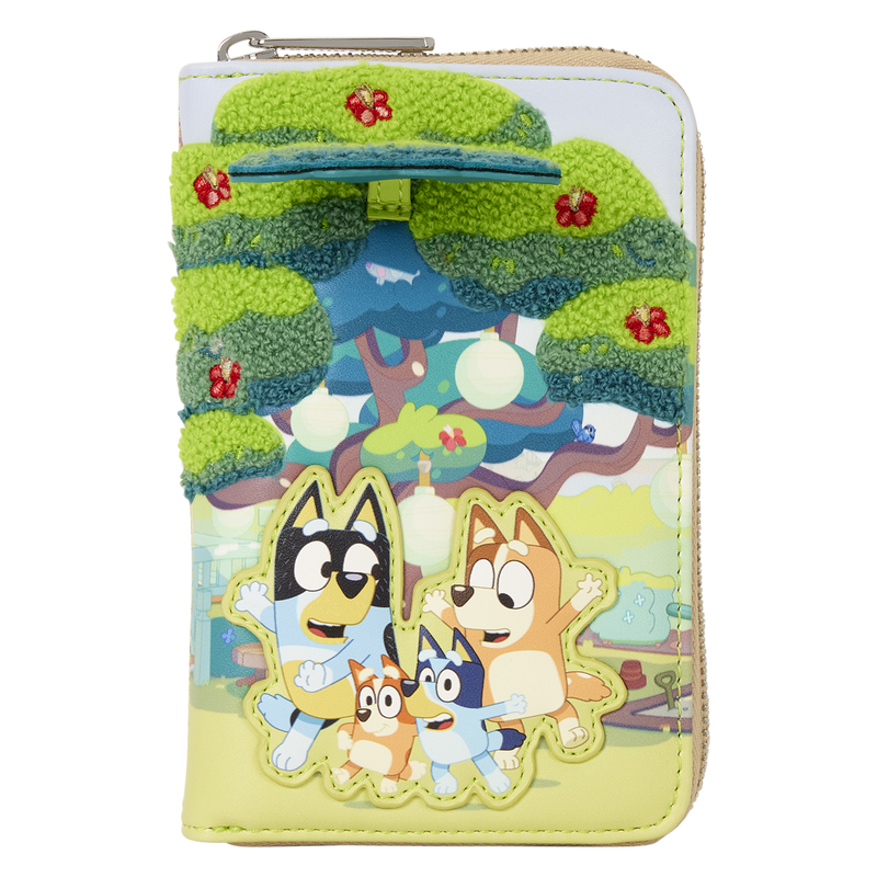 Bluey's Backyard Zip-Around Wallet, , hi-res view 3