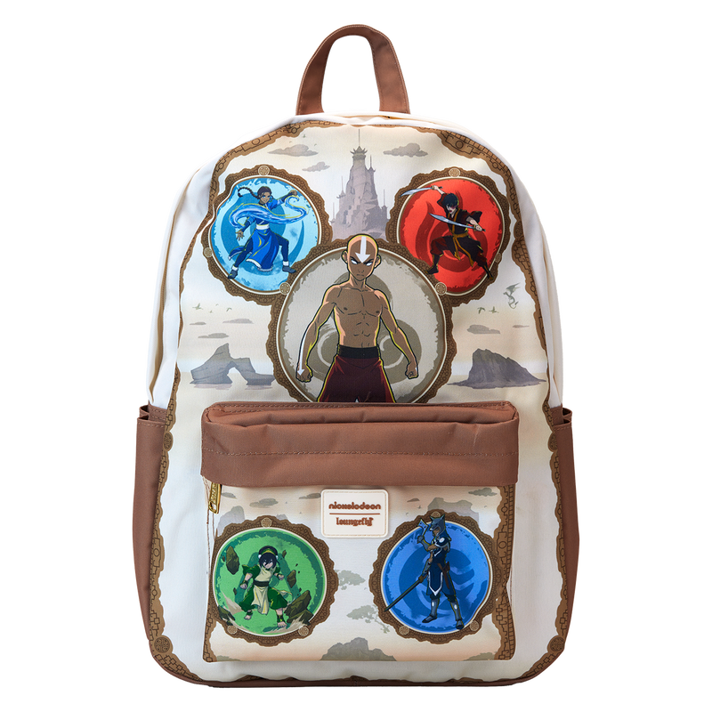 Avatar: The Last Airbender Bending Arts Nylon Full-Size Backpack, , hi-res view 1