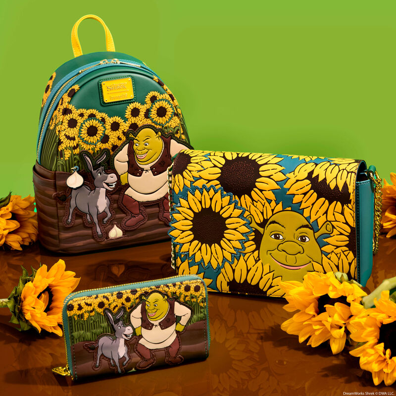 Shrek & Donkey Sunflower Field Mini Backpack, , hi-res view 3