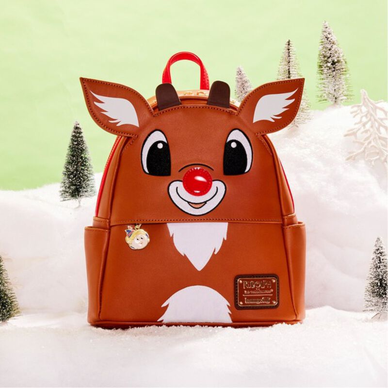 Exclusive - Rudolph the Red-Nosed Reindeer Light Up Cosplay Mini Backpack, , hi-res view 2