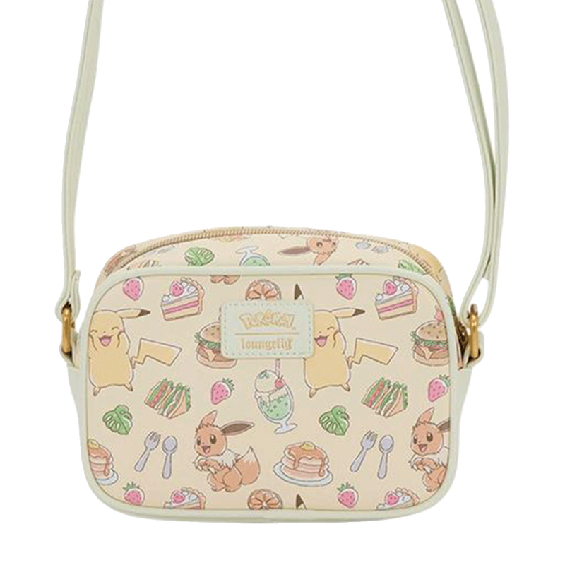 Pok&eacute;mon Caf&eacute; Pikachu & Eevee Camera Crossbody Bag, , hi-res view 3