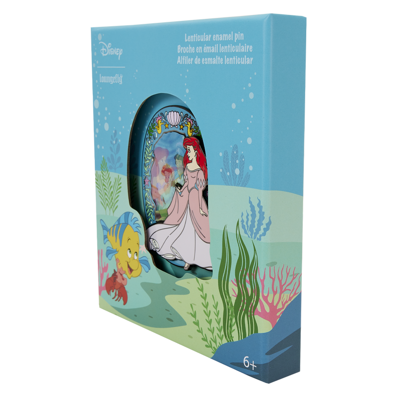 The Little Mermaid Ariel Princess Series 3" Collector Box Pin, , hi-res view 2