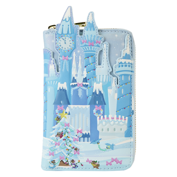 Cinderella Exclusive Holiday Castle Zip Around Wallet, Image 1
