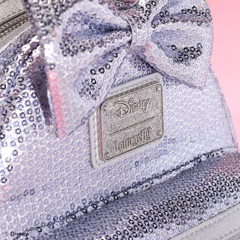 Minnie Mouse Purple Sequin Mini Backpack - Disney, , hi-res view 5