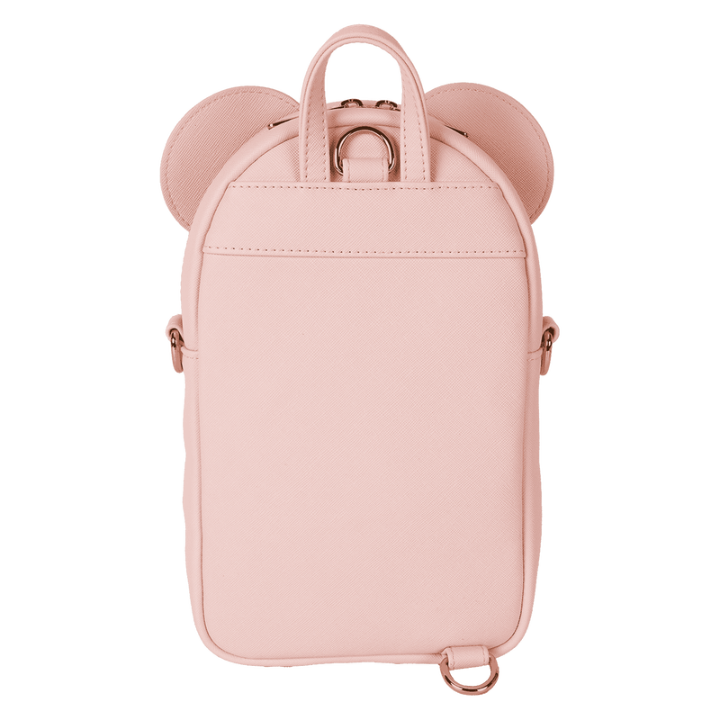 ★LOUNGEFLY★Minnie Mouse Crossbody Bag with Coin Bag Minnie Mouse Exclusive Convertible Sling Crossbody Bag with