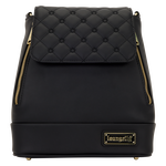 Loungefly The Lilly Black Convertible Mini Backpack & Crossbody Pin Trader Bag, , hi-res view 1