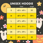 Mickey & Minnie Floral Ghost Glow Unisex Hoodie, , hi-res view 5