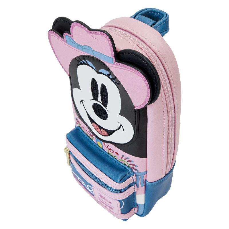 Western Minnie Mouse Cosplay Stationery Mini Backpack Pencil Case, , hi-res view 5