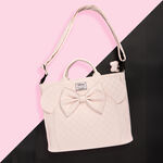 Minnie Mouse Checkered Texture Convertible Backpack & Tote Bag, , hi-res view 2