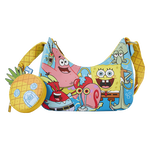 SpongeBob SquarePants Group Shot Crossbody Bag, , hi-res view 1
