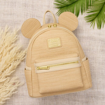Mickey Mouse Woven Texture Mini Backpack, Image 2