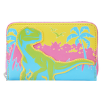 SDCC Limited Edition Jurassic Park 30th Anniversary Neon Zip Around Wallet, , hi-res view 1