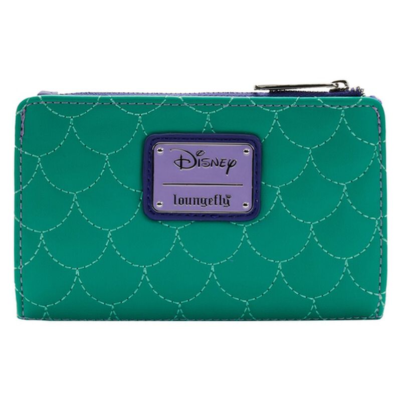 The Little Mermaid Exclusive Ariel Sequin Series Cosplay Flap Wallet, , hi-res view 4