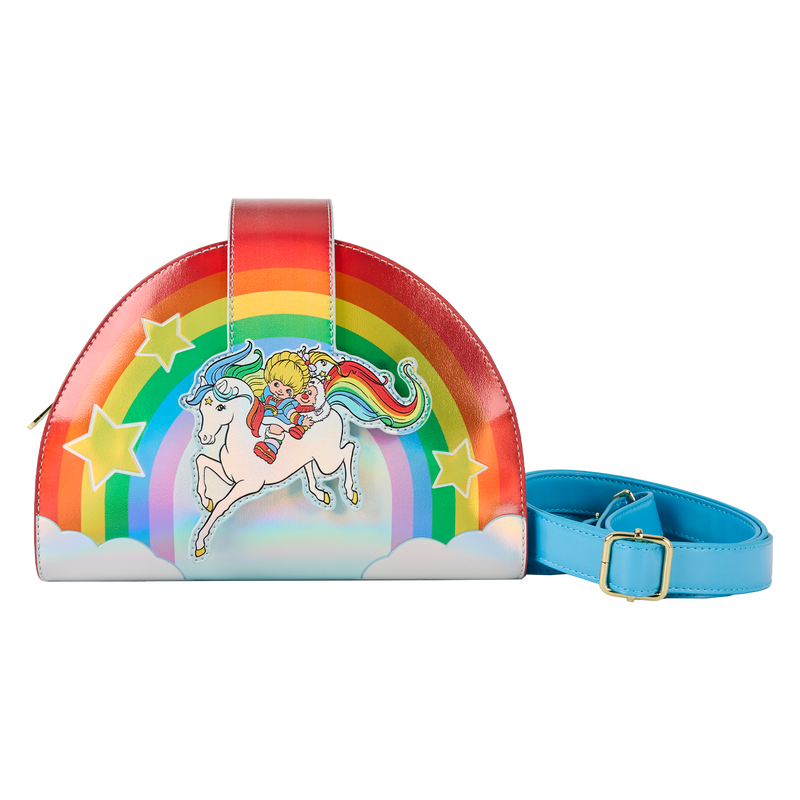 Rainbow Brite™ & Starlite Rainbow Light Up Figural Crossbody Bag, , hi-res view 1