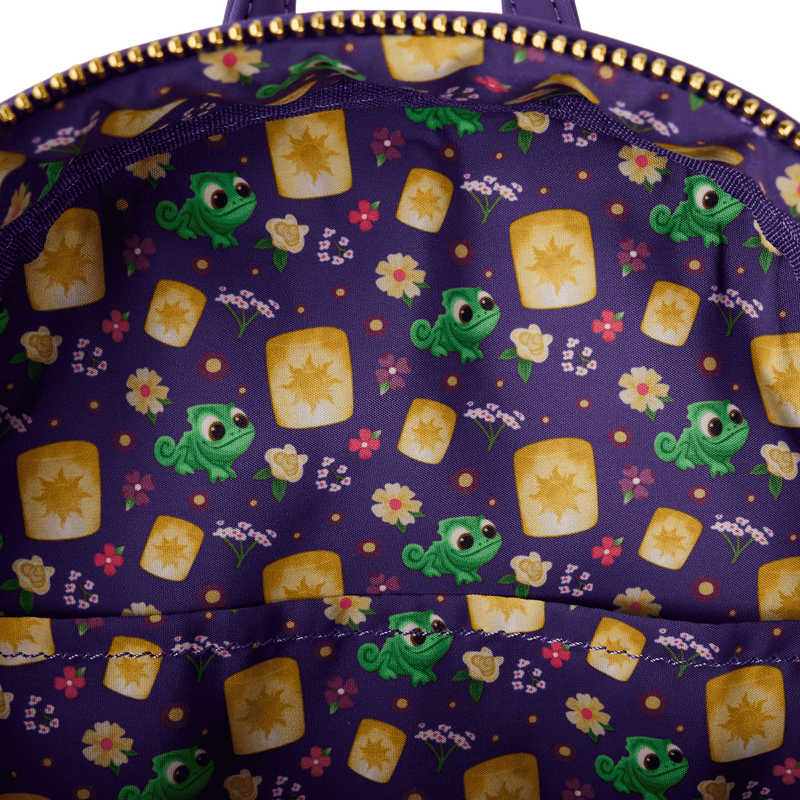 Tangled Rapunzel & Flynn Rider Lantern Light Up Mini Backpack, , hi-res view 7