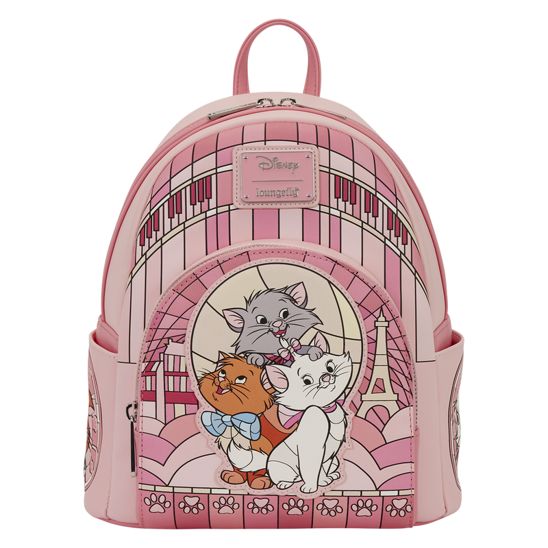 The Aristocats Exclusive Stained Glass Mini Backpack, , hi-res view 1