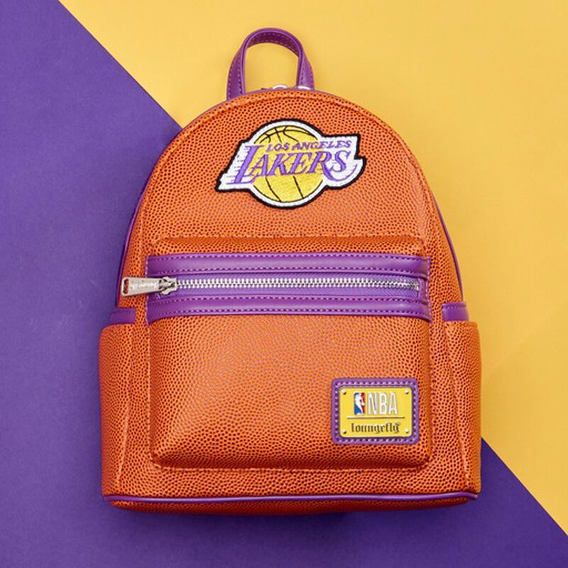 NBA Los Angeles Lakers Basketball Logo Mini Backpack, , hi-res view 2