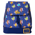 Disney Princess Carousel All-Over Print Drawstring Mini Backpack, , hi-res view 1