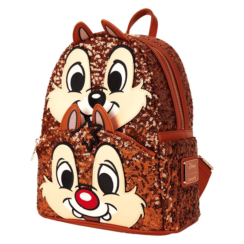 Chip 'n' Dale Exclusive Sequin Cosplay Mini Backpack, , hi-res view 3