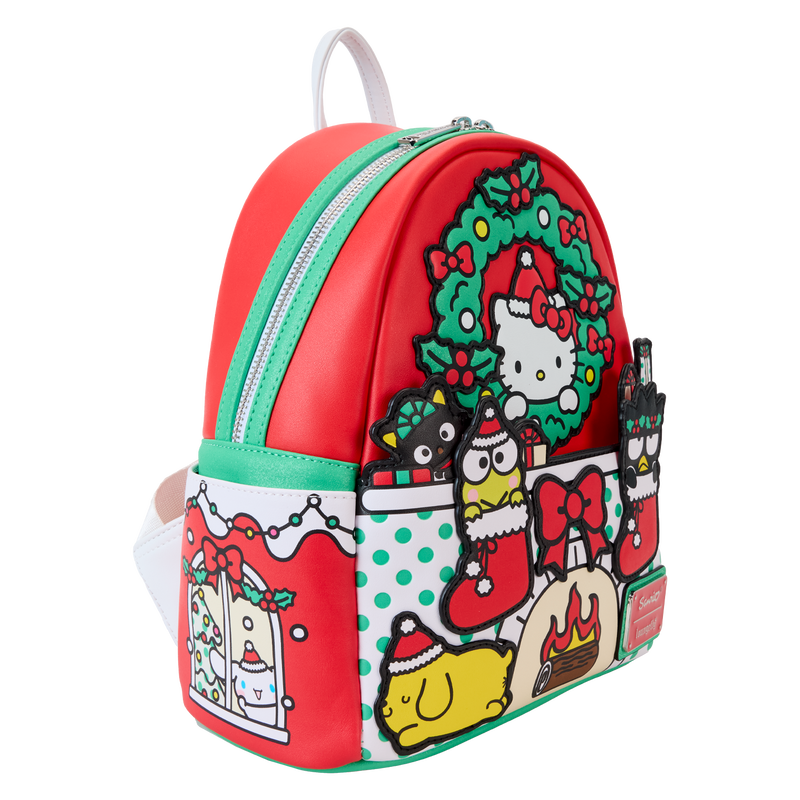 Sanrio Hello Kitty & Friends Holiday Fire Place Mini Backpack, , hi-res view 6