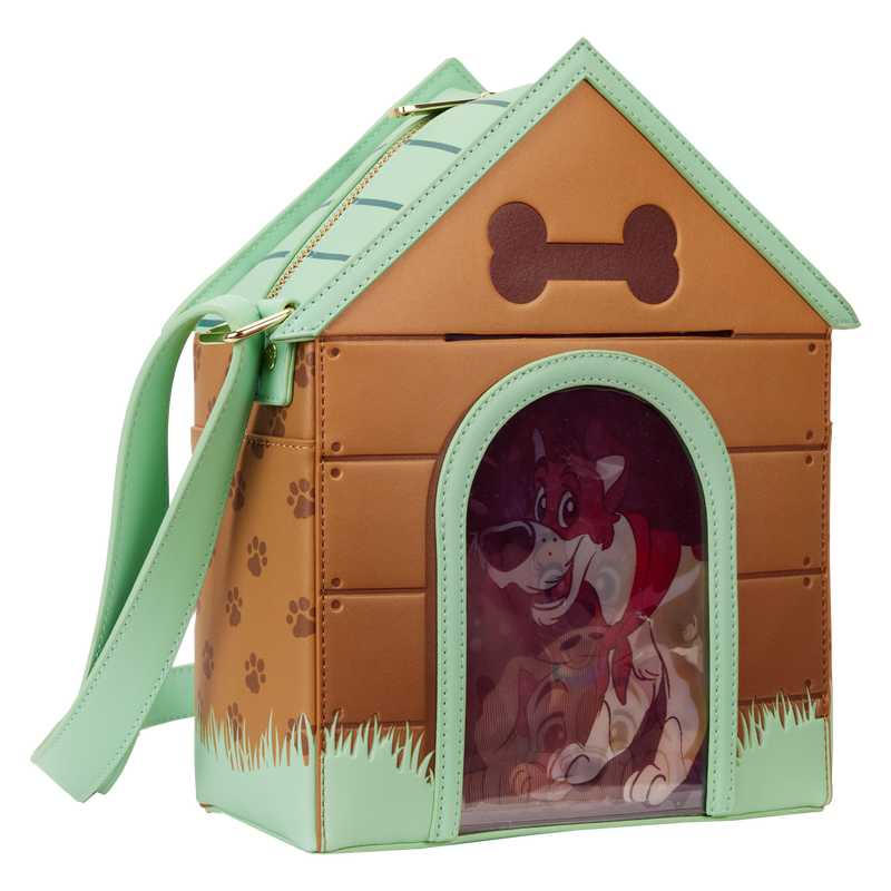 I Heart Disney Dogs Doghouse Triple Lenticular Figural Crossbody Bag, , hi-res view 7
