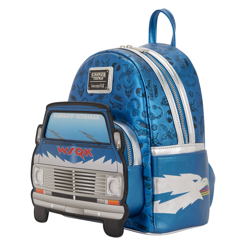 Stranger Things 5 Exclusive WSQK Van Light-Up Mini Backpack, , hi-res view 6