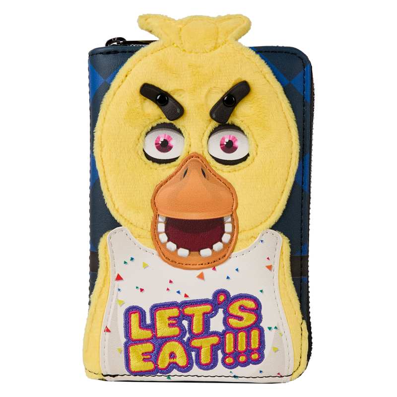 Five Nights at Freddy's Chica Plush Cosplay Zip Around Wallet, , hi-res view 4