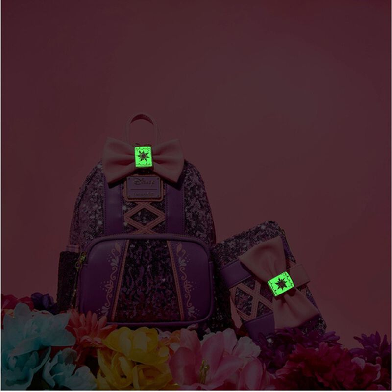 Exclusive - Rapunzel Sequin Glow Flap Wallet, , hi-res image number 2