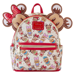 Mickey & Friends Gingerbread Cookie All-Over Print Mini Backpack With Ear Headband, , hi-res view 1