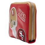 NFL San Francisco 49ers Patches Zip Around Wallet, , hi-res view 2