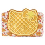 Hello Kitty Breakfast Waffle Flap Wallet, , hi-res view 1