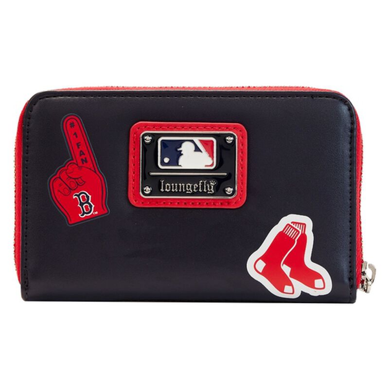 MLB Boston Red Sox Patches Zip Around Wallet, , hi-res image number 4