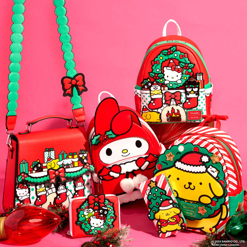 Sanrio Hello Kitty & Friends Holiday Fire Place Mini Backpack, , hi-res view 3