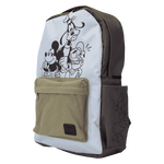 Mickey & Friends Canvas Nylon Full-Size Backpack, , hi-res view 4