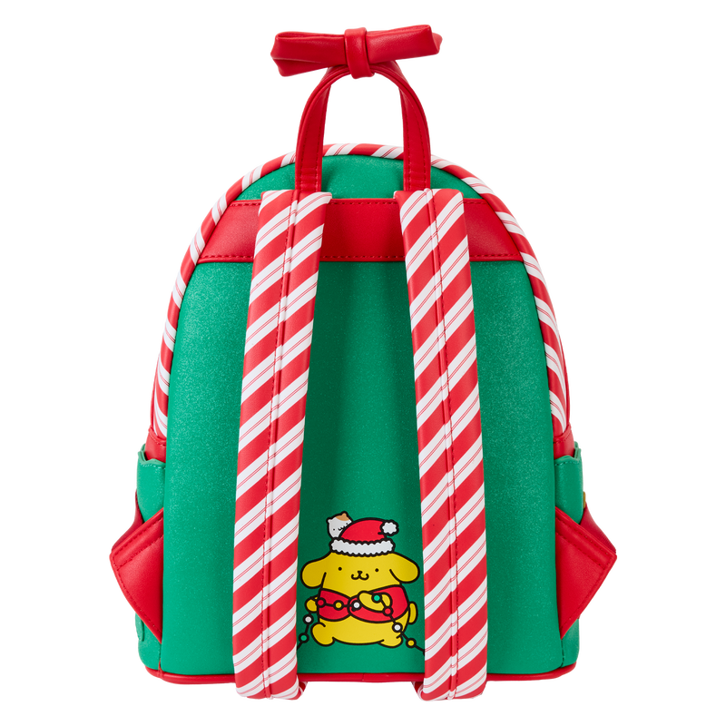Sanrio Exclusive Pompompurin Santa Hat Light Up Mini Backpack, , hi-res view 7