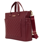 Loungefly The Mo Red Convertible Backpack & Tote Crossbody Pin Trader Bag, , hi-res view 5