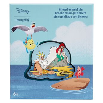 The Little Mermaid Triton's Gift Hinged Pin, Image 1