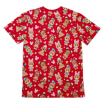 Mickey & Friends Gingerbread Cookie All-Over Print Unisex Tee , , hi-res view 8