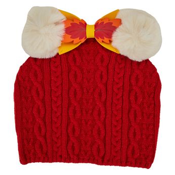 Exclusive - Disney Fall Minnie Mouse Pom Beanie, Image 1