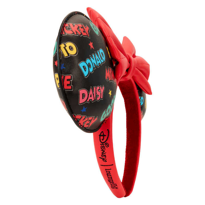 Mickey & Friends Classic All-Over Print Mini Backpack With Ear Headband, , hi-res view 12