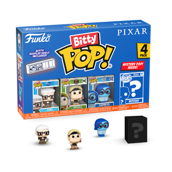 Bitty Pop! Pixar 4-Pack Series 3, Image 1