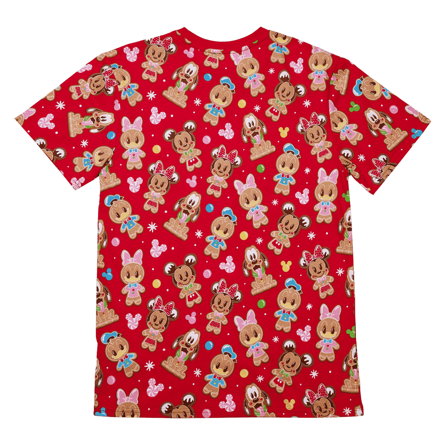 WDLFSH0053S-LFDISNEYGINGERBREADMICKEYANDFRIENDSUNISEXTEE4476BACK