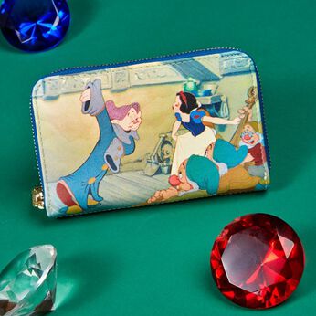 Snow White Scenes Zip Around Wallet, Image 2